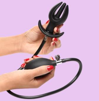 plug anal gonflable pour dilatation progressive et modulable