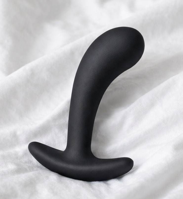 plug anal en silicone pour stimulation de la prostate